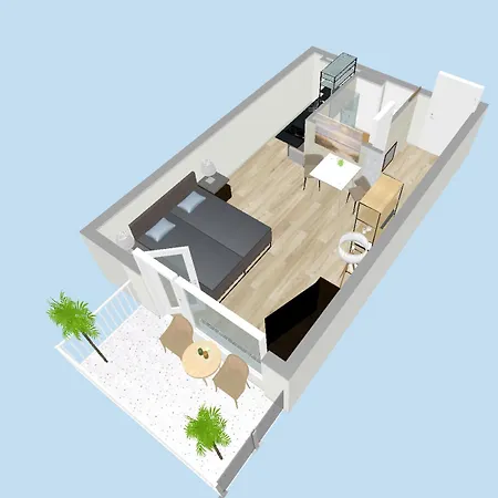H-Aparts Essen - Heinrich Apartments Номер фото