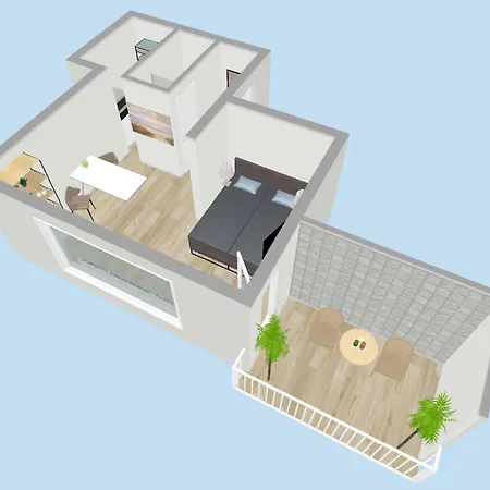 H-Aparts Essen - Heinrich Apartments Номер фото